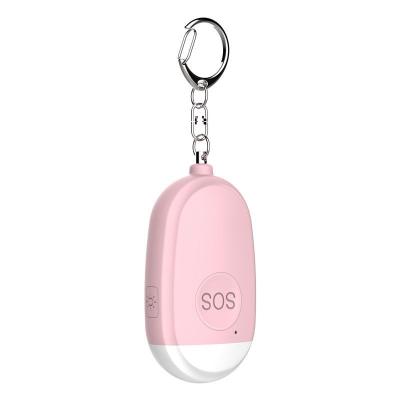 China Personal Protection Personal Protection Security Alarm Key Chain Anti Rape Personal Rescue SOS Alarm With Chain Ring for sale