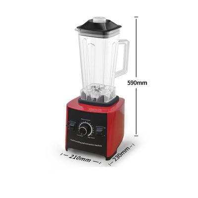 China Commercial Food Portable 6 Blades Heat Juicer Immersion Six Vacuum Cooking Juice Chopper High Speed Kitchen Blender for sale