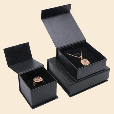 China Luxury Paper Gift Boxes Packaging Wedding Wholesale Black Luxury Cardboard Diwali Gift Box Magnetic Custom Jewelry Packaging Paper Boxes With Logo for sale