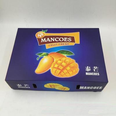 China B682 Recyclable Folding Empty China Watermelon Cantaloupe Mango Export Packaging Wholesale for sale