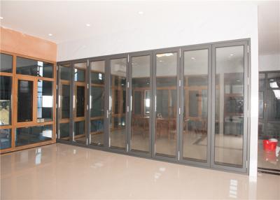 China Van het het Aluminiumkader van de bureauvloer van het het Glasvenster Met een laag bedekte Poeder van Subframe het Grijze Te koop