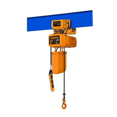 China Good Quality Electrical Chain Hoist 2ton New Type Electric Hoist Trolley For Lifting Goods for sale