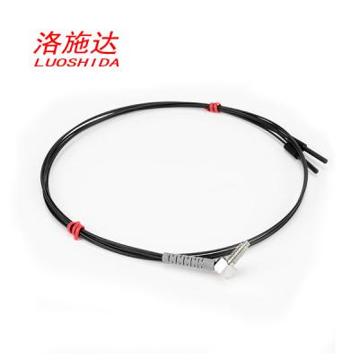 China M4 Elbow 90 Degree Diffuse Fiber Optic Sensor Amplifier for sale