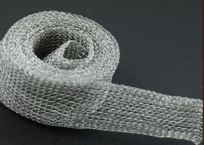 China círculo estreitamente ligado de Mesh Multi Filament Durable Flat do fio da largura 2inch à venda