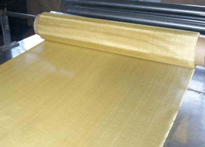 China High Bright Decorative Brass Wire Mesh Roll Woven Wire Screen Cloth 1m-50m for sale