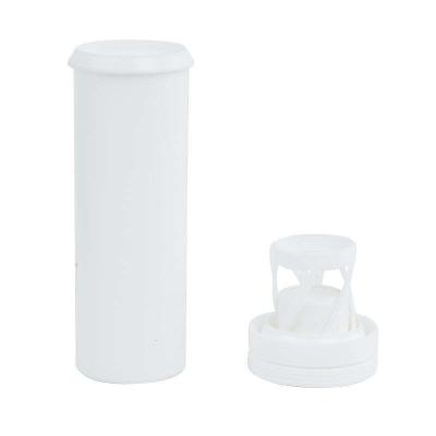 China Cylinder Effervescent Tablet Packaging Desiccant And Various Sizes With Body Shape Included for sale
