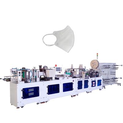 China Fully Automatic Medical N95 Mask Making Production Machine for N95 mask 70-80pcs/min for sale