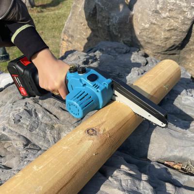 China 21V Portable Handheld Mini Cordless Electric Chain Saw 6 Inch for sale