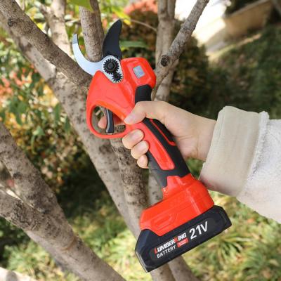Chine Ciseaux de jardin électriques rechargeables de 35 mm à batterie au lithium à vendre