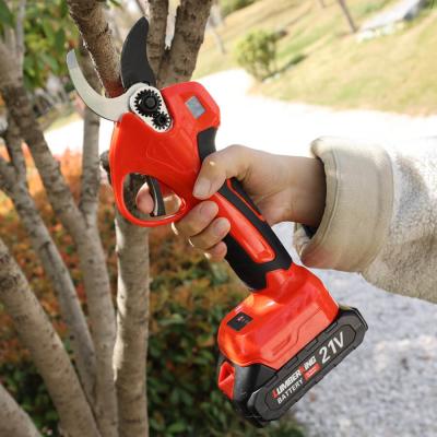 China Electric Pruning Shears Upgraded High Power 600W 35mm Cutting Diameter Cordless Pruner For Gardening With 2Pcs 2000mAh Rechargeable Batteries for sale