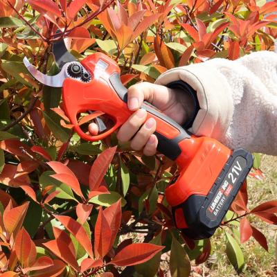Chine OEM Logo batterie puissance commerce sans pinceau sans fil ciseaux à main jardin ciseaux à bois coupeur tronçonneuse d'arbres à vendre