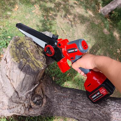 China Mini Cordless Chainsaw Electric Chainsaw Small Handheld Chainsaw Suitable for Wood Cutting for sale