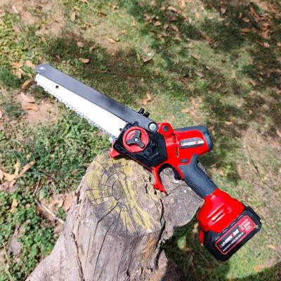 China 8 Inch Mini Cordless Chainsaw for Garden Care Portable Handheld Tool for sale