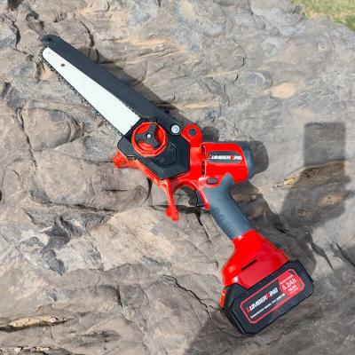 China Mini Chainsaw Cordless Lithium Battery Portable Electric Powered Handheld Chainsaw for sale