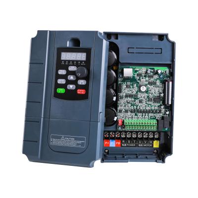 China 4kw 380v VFD Frequency AC Motor 136*230*245 Variable Frequency Drive Inverter Variable Speed Controller for sale