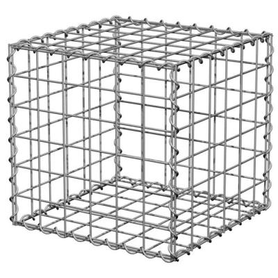 China 2 x 2 x 1m Galfan galvanizado caliente revestido con 4 mm de alambre Gabion Cesta soldada Cajas para la pared de contención de piedra en venta