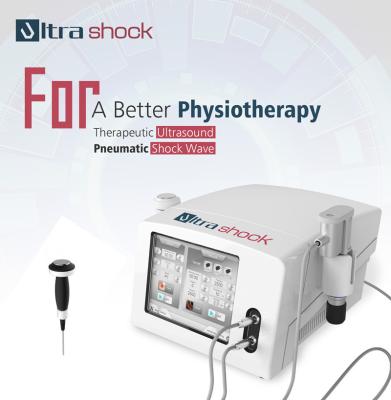 중국 신체 통증 완화를 위한 1개의 Penumatic 충격파 기계 초음파 물리 치료에 대하여 UltraShock 2 판매용