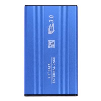 China Aluminum Alloy + Plastic Hard Drive HDD Enclosure Hard Drive Case HD External Enclosure 2.5inch USB 3.0 SATA Plug Super Speed For Windows Mac OS for sale