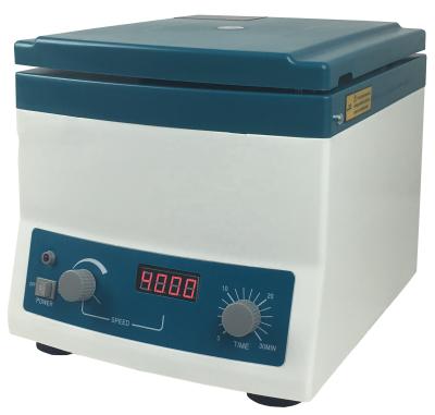 China Metal LED Display Lab Low Speed Desktop Centrifuge for sale