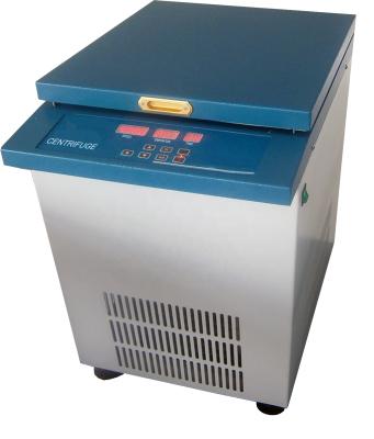 China Metal Medical Vertical Type Lab Low Speed Blood Bagcold / Refrigerated Centrifuge for sale