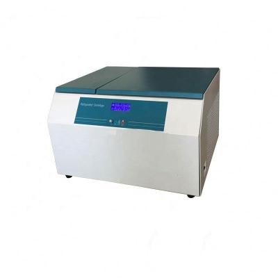 China Metal Medical Laboratory Hospital Clinic Chemical Biological Laboratory Low Speed Refrigerated Centrifuge for sale