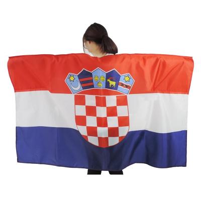 China Custom Polyester Sports Fans Polyester Flags All Country Banner Brazil Body Flag for sale