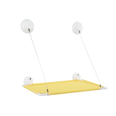 China Comfortable Hanging Pet Bed Cute Cat Hammock Sunny Window Mount Pet Beds Breathable For Cats Mat Shelf Seat Bed for sale