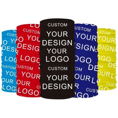 China Multifunctional Solid Color Custom Polish Seamless Paisley Bandana Headwear Tube Neck Cuff for sale
