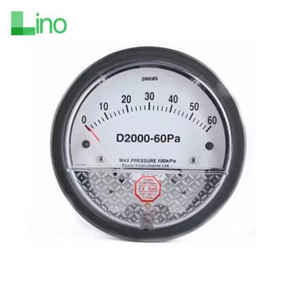 China D2000 series differential pressure gauge pascals Dwyer Dial diameter 101.6 MM for sale