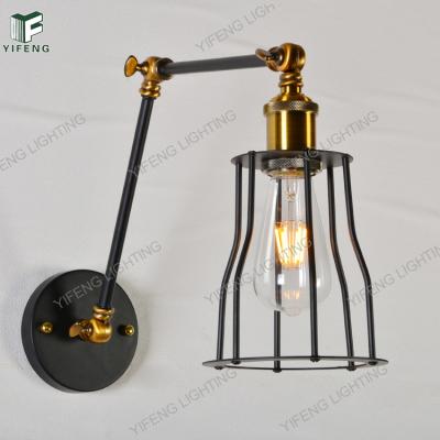 China Metal Industrial Loft Rustic Wall Lamp for Bar Club Resturant Cafe Decoration for sale