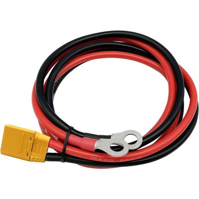 China XT60 Wiring Harness for Battery Charger With O Ring Terminal Automotive Battery Cables 8AWG 10AWG TUV Approval Cable à venda