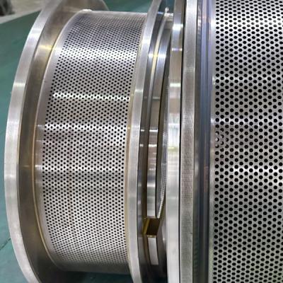 China MUYANG 42 Customized Stainless Steel Wood Pellet Die With High Precision Tolerance for sale