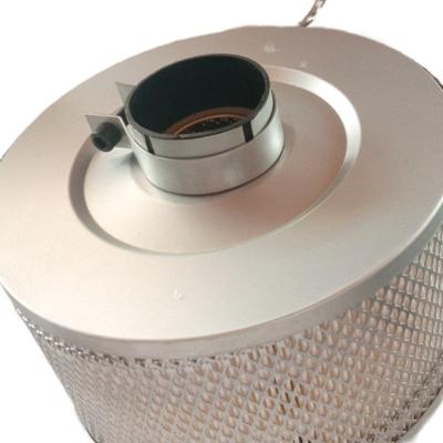China Construction works Hot Selling Screw Air Compressor White Air Filter With Neck 3 Cubic Meter Air Filter For XinLei Air Compressor for sale