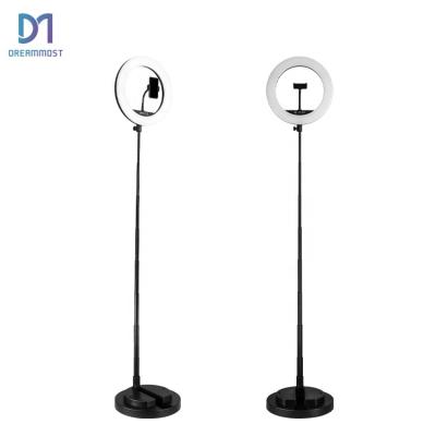 China Face Sensing Ringlight 14 Inch LED Ring Light With Stand Cell Phone Holder Professional Audio Video Lighting for sale