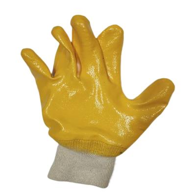 China Anti-smash Case Material Enkerr Sandy Cut Resistant Nitrile Coated Waterproof Work Glove for sale