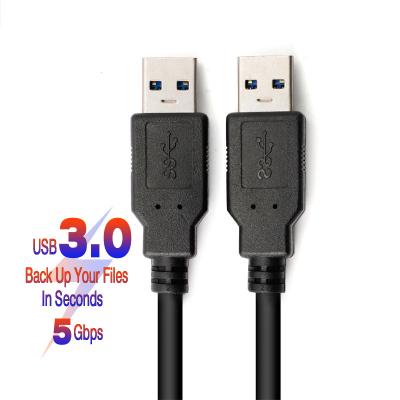 China High Quality Video Game Player Supper Speed USB 3.0 Cable Male To Male Type USB Cabl UN AM To AM Extension Cable For Radiator Webcam Car Mp3 Camera for sale