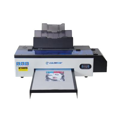 China Hotels Colorsun DTF Automatic High Speed A3 Printer For T-shirt R1390 Printer With Heating Device for sale