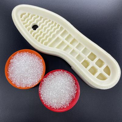 China Material-prima de moagem por injecção de TPU flexível e de alta transparência à venda