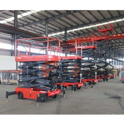 China Mobile Scissor Lift One Man Scissor Lift Mobile Scissor Lift Towable Scissor Lift For Sale for sale