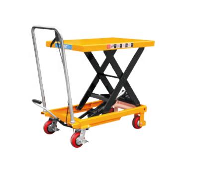China Portable Manual 300kg Hotels Elevator Forklift Table for sale