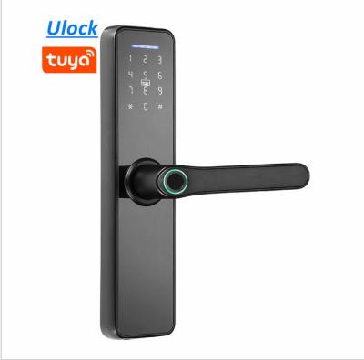 China Home hotel apartments office tuya smart lock TT lock optional smart door lock security for bedroom for sale