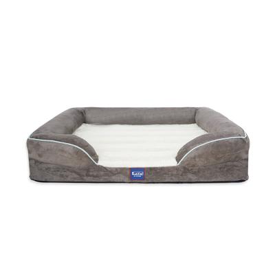 China Travel Laifug New Style Rectangle Soft Dog Bed for sale