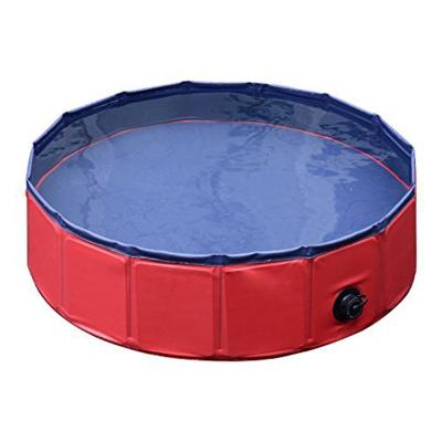 China Laifug Deep Clean Portable Inflatable Foldable Plastic Dogs Pool for sale