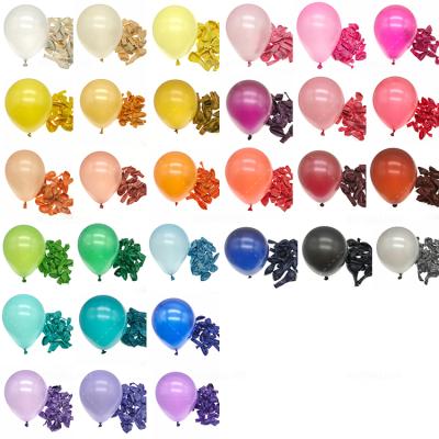 China Party Decoration Assorted Bright Colors Multicolor 12inch Pearl Helium Latex Balloons PARTY Manufacturers Wholesale for sale