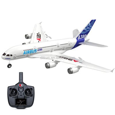China RC Hobby A380 Airbus Aircraft Wltoys A120 2.4G 3CH 6Axis Gyro EPP Rc Airplane Model for sale