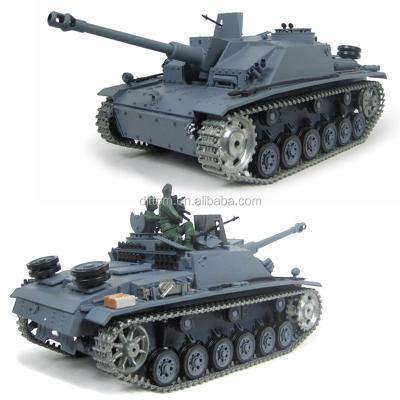 China Anttank Battle Tank Hobby 3868-1pro 1/16 2.4G German Sturmgeschutz III Model F8 German Model RC Tank for sale