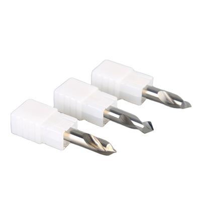 China High Speed Metal Boring Holes Cutting Tools 3 Flute Carbide External Chamfer Drill Bit for sale