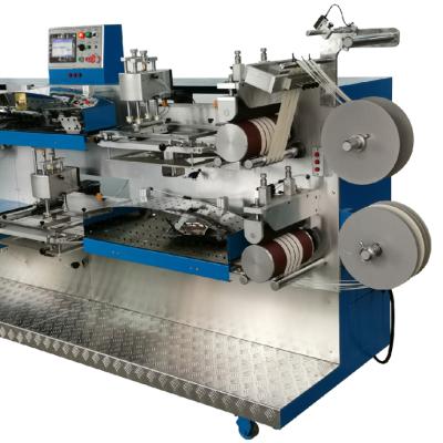 China Heat Transfer Roll Screen Printing Automatic Roll To Roll Two Color Screen Printing Machine for sale