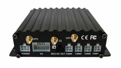 China Most Advanced H.264 Video Compression , Mobile DVR Recorder / GPS function for sale