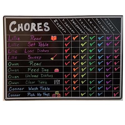 China Home Planner High Quality Dry Erase Magnet Fridge Magnet Family Long Lasting Magnetic Board Calendar for sale